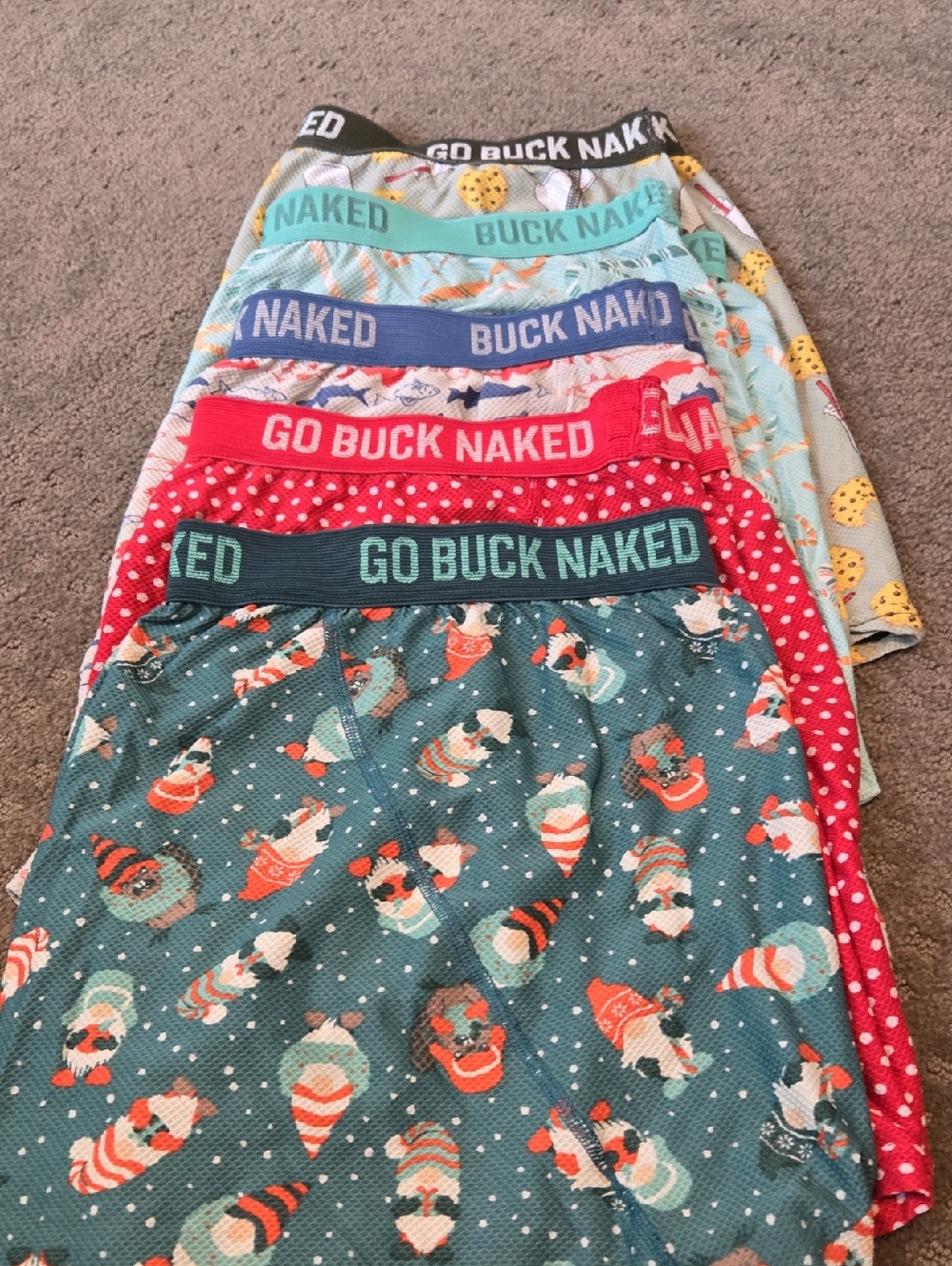 LOT Men's Duluth Trading Co Buck Naked Boxer Briefs 2XL